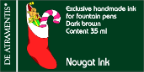 Nougat/Dark Brown Premium Bottled Ink [Christmas Series] by De Atramentis®
