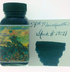 54th Mass Bottled Ink [Bulletproof Legal Blue/Black] by Noodler's Ink®..3 oz
