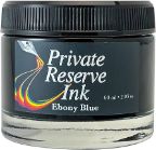 Ebony Blue Fountain Pen 60 mL Bottle Ink from Private Reserve Ink® Ebony Blue Fountain Pen 60 mL Bottle Ink from Private Reserve Ink®