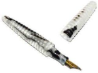 Acme Studio® "Rings-White" Fountain Pens design by Robert & Trix Haussmann: Limited Edition - Archived