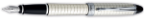 Ipsilon Quadra Pattern Sterling Silver Fountain Pen Aurora®