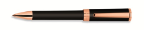 Tu Black Resin Gold Trim Rollerball Pen by Aurora® Tu Black Resin Gold Trim Rollerball Pen by Aurora®