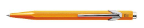 Classic "849" Fluo Orange Ballpoint Pen by Caran d'Ache®