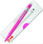 849 Pop Line Fluo Purple/Pink Ballpoint Pen by Caran d'Ache®