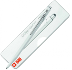 849 Pop Line Matte White Ballpoint Pen by Caran d'Ache® 849 Pop Line Matte White Ballpoint Pen by Caran d'Ache®