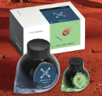 Red Planet 65 ml & 15 ml Fountain Pen Bottled Ink Series by Colorverse