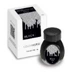 Office Series Black Bottled Ink-30 ml by Colorverse