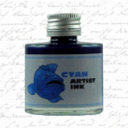 Artist Cyan Ink from De Atramentis®