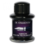 Aubergine Premium Fountain Pen Bottled Ink by De Atramentis®