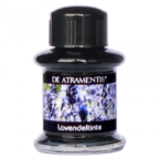 Lavender Flower Scented Premium Bottled Ink by De Atramentis®...ink color Royal Blue