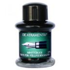 Mint Turquoise Premium Fountain Pen Bottled Ink by De Atramentis®