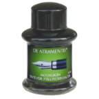 Moss Green Premium Fountain Pen Bottled Ink by De Atramentis®