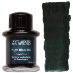 Night Black Premium Fountain Pen Bottled Ink by De Atramentis®