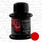 Pomogranate Fruit Scented/Pomogranate Red Premium Fountain Pen Ink by De Atramentis®