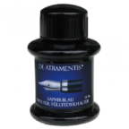 Sapphire Blue Premium Fountain Pen Bottled Ink by De Atramentis®