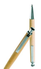 Condor Beech Natural Ballpoint Pen by E+M® of Germany