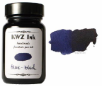 Blue-Black Handmade Fountain Pen Ink from KWZ Ink Blue-Black Handmade Fountain Pen Ink from KWZ Ink