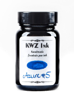 Azure #5 Handmade Fountain Pen ink from KWZ Ink