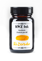 El Dorado Handmade Fountain Pen Ink from KWZ Ink [yellow-orange]