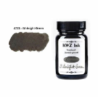 Midnight Green Handmade Fountain Pen Ink from KWZ Ink...last of the nventory