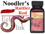Eel Rattler Red 3 oz Fountain Pen Bottled Ink from Noodler's Ink® [Eel series]