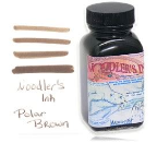 Eel Polar Brown 3 oz bottled ink by Noodler's Ink® [Eel series]