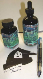Heart of Darkness Bottled Ink 4.5 oz from Noodler's Ink®...free eyedropper FP Heart of Darkness Bottled Ink 4.5 oz from Noodler's Ink®...free eyedropper FP