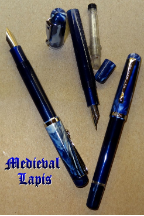 Medieval Lapis Konrad Flex Nib Fountain Pen by Noodler's Ink® [piston fill]