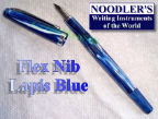 Medieval Lapis Standard Flex Nib Fountain Pen by Noodler's Ink® [piston fill]