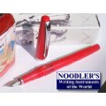 Red Standard Flex Nib Fountain Pen by Noodler's Ink® [piston fill]