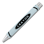 Acme Studio® "Crayon Chrome" Retractable Roller Ball Pens design by Adrian Olabuenaga