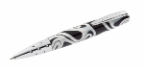 Retro Line Black & White Ballpoint Pen by Online®