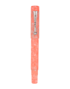Milano Rose Quartz Fountain Pens with chrome nibs by Osprey Pens®