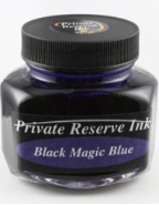 Black Magic Blue Fountain Pen Bottled Ink Private Reserve Ink USA from Yafa Brands®