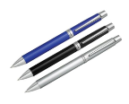 Pilot® Stanza Metal Finish Ballpoint Pens