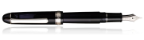 Platinum® #3776 Black Diamond with Rhodium Trim Fountain Pens