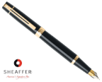 Sheaffer® 300 Glossy Black Fountain Pen with Gold Tone Appointments Sheaffer® 300 Glossy Black Fountain Pen with Gold Tone Appointments