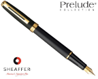 Sheaffer® Prelude Black Matter 22kt GPT Fountain Pens