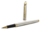 Hemisphere Stainless Steel Rollerball Pen Collection by Waterman®