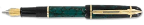 Phileas Green Marble Fountain Pen-Medium Nib---USED