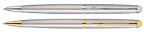 Hemisphere Stainless Steel Ballpoint Pen Collection by Waterman®