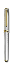 Signum® Antares 925 Silver Etched Fretwork/Gold Plate Fountain Pen-medium nib