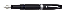 Optima Resin Black CPT Fountain Pens by Aurora®
