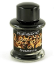 Cinnamon Scented/Graphite Black Premium Bottled Ink by De Atramentis®