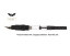 "Flexpert" #5.5 Flex Stainless Steel Nib Units with Custom Converter by Osprey Pens®
