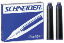 Schneider® 600 Basic Colors Ink Cartridges - Standard International  size [six refills per box]...fantastic value!