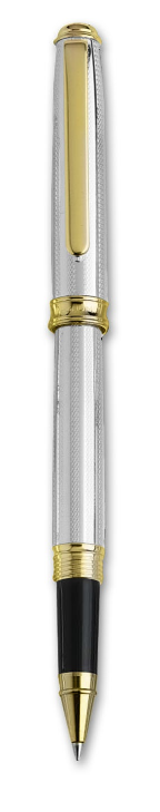 Signum® Antares 925 Silver Etched Fretwork/Gold Plate Rollerball Pen Signum® Antares 925 Silver Etched Fretwork/Gold Plate Rollerball Pen