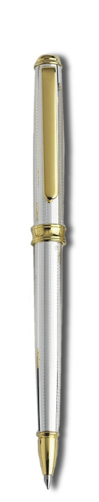 Signum® Antares 925 Silver Etched Fretwork/Gold Plate Ballpoint Pen Signum® Antares 925 Silver Etched Fretwork/Gold Plate Ballpoint Pen