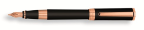 Tu Black Resin Gold Trim Fountain Pen by Aurora® Tu Black Resin Gold Trim Fountain Pen by Aurora®