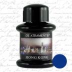 Hong Kong_Pacific Blue Premium Fountain Pen Ink from De Atramentis® Hong Kong_Pacific Blue Premium Fountain Pen Ink from De Atramentis®